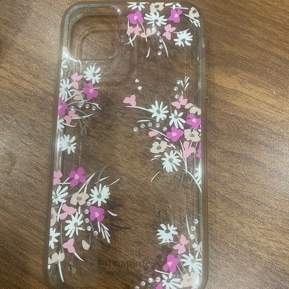 kate spade Accessories - IPhone 11 Case Clear Pink White Floral